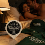 "BLACK'D" Condom
