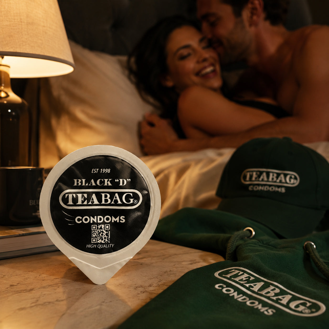 "BLACK'D" Condom