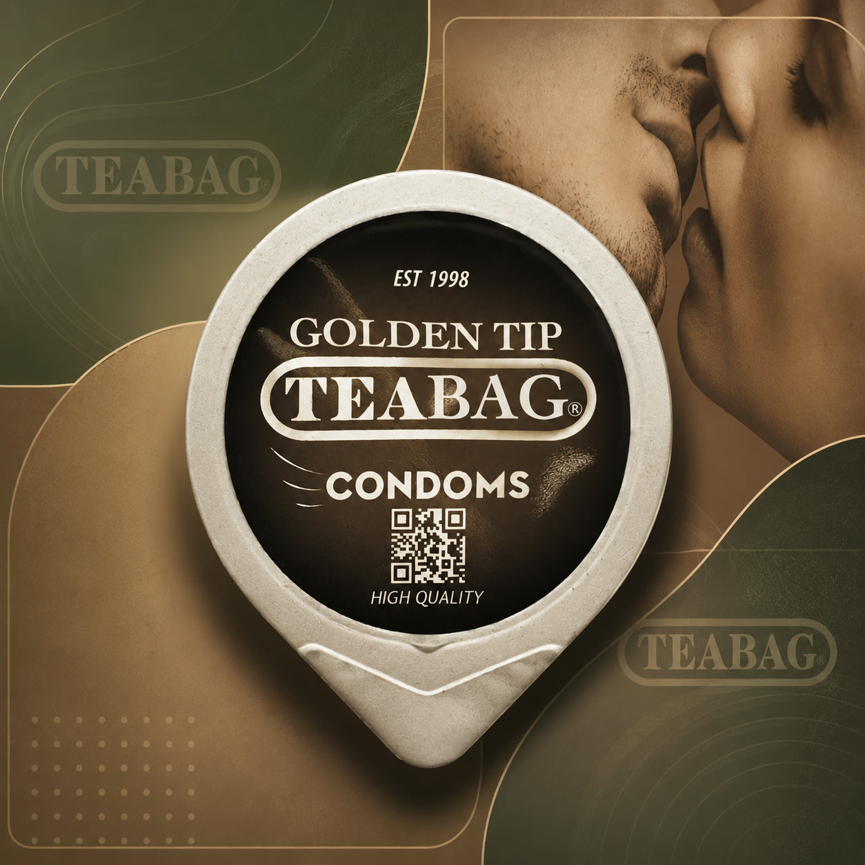 "Golden Tip” Condom